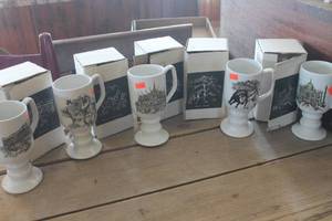 lot 3978 image: IOB Vtg. Made in Japan Goblets
