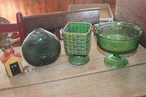 lot 3994 image: Vintage Planter, Candy Dish and More