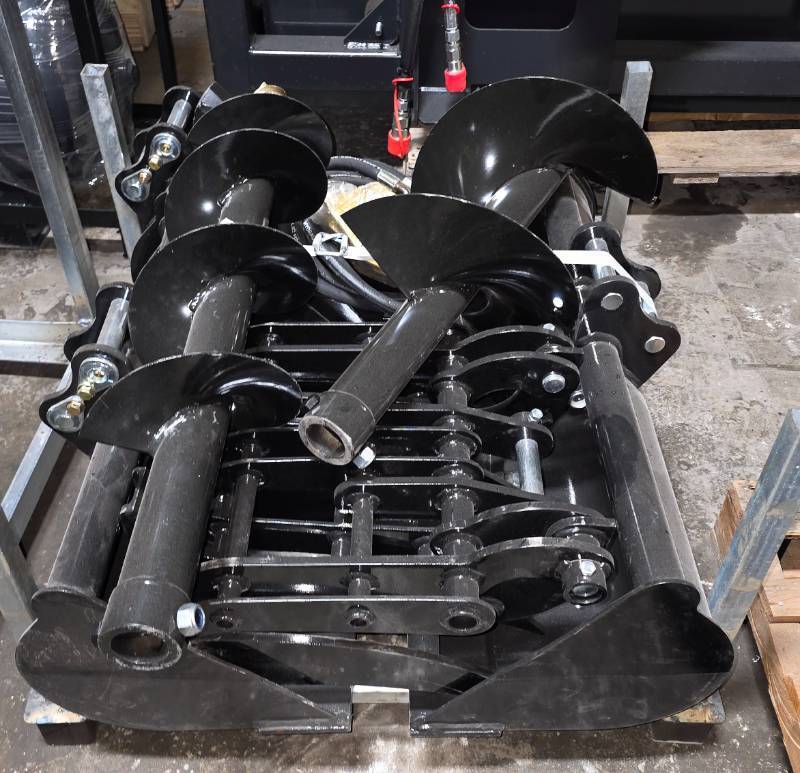 lot 2135 image: Unused Wolverine 10-Piece Excavator Attachment Set - Fits 12 - 2 Ton Mini Excavators