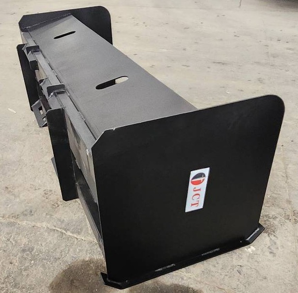 lot 4577 image: Unused JCT 96 Skid Steer Pusher Box - Heavy-Duty Steel Construction for Durability and Long Service Life