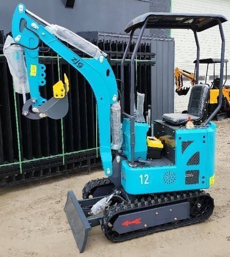 lot 6020 image: Unused Crawler Excavator  ZJG-12 Royal Blue