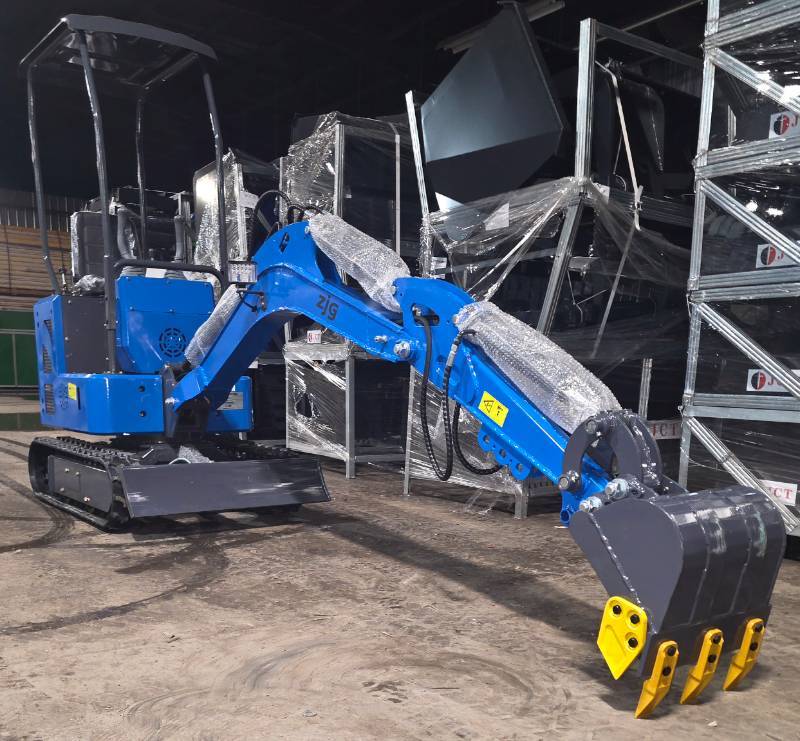 lot 6020 image: Unused Crawler Excavator  ZJG-12 Royal Blue