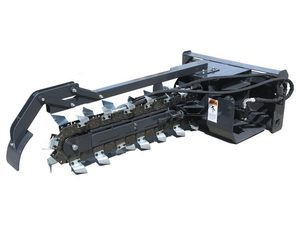 lot 2029 image: Unused Wolverine Skid Steer Trencher  TCR-12-48H