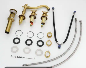 lot 43473 image: BWE 8-inch Widespread Bathroom Faucet Components