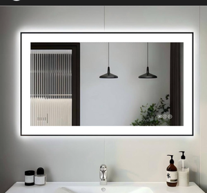 lot 43486 image: UPIKER LED Bathroom Mirror 55x30 inch