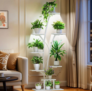 lot 43996 image: Multi-Tier Plant Stand Display Shelf