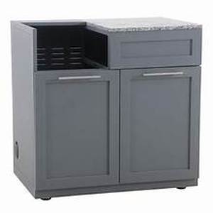 Allen and Roth Outdoor Kitchen Storage/Side Burner Cabinets - Castle Lake