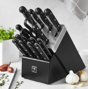 Henckels 16pc Self-Sharpening Knife Block Set, Solution Series, 17555-116 *Retails $285*