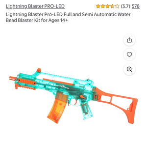 Lightning Blaster PRO-LED Water Bead Blaster