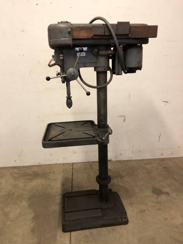 lot 2 image: Rockwell 70-400 Drill Press with Albrecht chuck