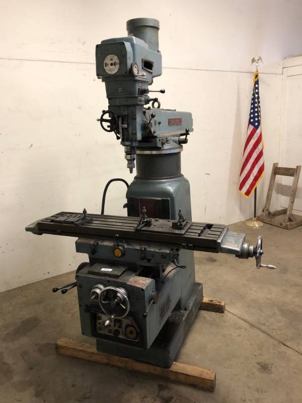 lot 12 image: Lagun FT-4 Milling machine 3HP 3PH 11x50 Table with 8 height extension