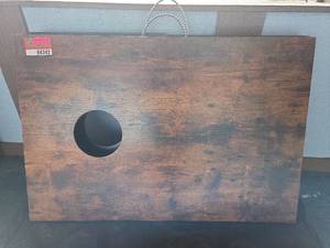 lot 4242 image: Portable Cornhole Boards