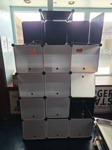 lot 4247 image: Cube Modular Storage Organizer