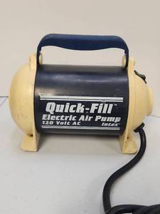lot 107 image: Intex Quick-Fill Electric Air Pump Model 5862768627