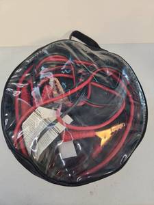 lot 128 image: Greatway Heavy Duty Jumper Cables with Storage Case