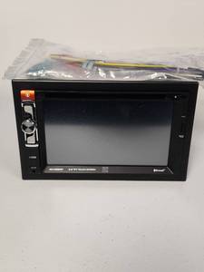 lot 201 image: Dual XDVD269BT 6.2 TouchScreen Car Stereo