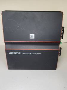 lot 204 image: Dual XPR52 2-Channel Car Amplifier