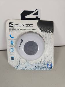 lot 222 image: 4Conic Wireless Waterproof Bluetooth Shower Speaker