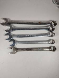 lot 277 image: Mixed Brand Combination Wrench Set