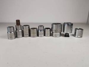 lot 294 image: Chrome Socket Set
