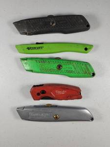 lot 308 image: Mixed Brand Utility Knife Collection