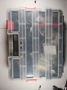 lot 310 image: Mixed Hardware Storage Organizer Case