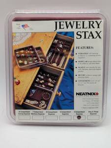 lot 99115 image: Neatnix Jewelry Stax 5 Compartment Organizer (SEALED)