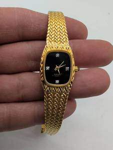 lot 99644 image: Xavier Gold Tone Ladies Watch with Crystal Accents