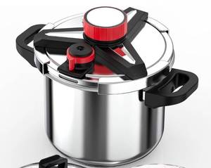 lot 3614 image: Stainless Steel Pressure Cooker
