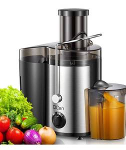 lot 3637 image: Qcen Juicer Machine, 500W Centrifugal Juicer Extractor
