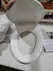 lot 3674 image: Elongated Toilet Seat