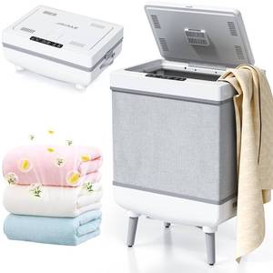 lot 3698 image: Jripae 35L Towel Warmers for Bathroom, Foldable Towel Warmer, Bucket Hot Towel Warmer Spa with Dryer, Delay Timer & DryHeat Modes - Fits Robe, Blanket or Large Towels, PJs