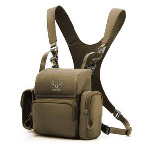lot 3749 image: MOXULE Binocular Harness Chest Pack Bino Case with Rangefinder Pocket