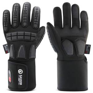 lot 3772 image: SAVIOR HEAT Heated Work Gloves for Men & Women, 7.4V Rechargeable Battery Gloves with 3M Thinsulate, Waterproof Touchscreen Winter Gear for Mechanical, Construction, Shoveling & Outdoor Work