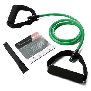lot 3782 image: Resistance Bands with Handles, Single Resistance Bands, Exercise Bands with Handles, for Resistance Training, Physical Therapy, Home Workouts, Fitness, Pilates