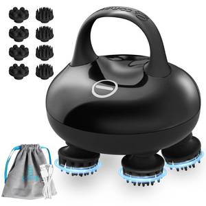 lot 3823 image: COMFIER Cordless Head Massager Scalp Massager Hair Growth with 3 kneading Modes,Waterproof Hair Massage with 8 Claws for Deep Cleansing,Body Cat Head Scratcher,Gift for Women,Men