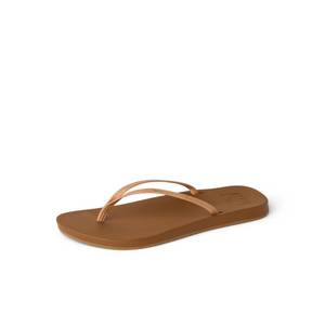 lot 3862 image: Reef Cushion Slim Womens Flip Flop, Super Lightweight, Ultra Soft Cushion Footbed, Natural, 6
