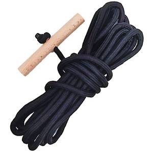 lot 3877 image: PR-20 Tree Pruner Rope Replacement Kit,Compatible with Jameson Fiscar Big Mouth Manual Pole Saw &amp Pruner 20 Feet Long Wooden Handle Replacement, for Pruner (with Handle)