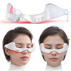 lot 3880 image: PDTVERA Under Eye Red Light Therapy Device, Facial red Light Therapy for reducing Dark Circles and Puffiness, Smoothing fine Lines, Eye Massager with Glasses Strap