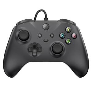 lot 3893 image: IWGAME Wired Controller for X-BOX-ONE,Compatible with X-BOX One&One S&X, X-BOX Series S&X, PC, IOS, Android Platforms, Gamepad with 3.5mm Audio JackDual Vibration, Support Turbo Function,(Black)
