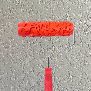 lot 3915 image: Nichiyo 7 Patterned Roller for Wall Decoration Classic Brick Embossing Texture Rubber Roller(EG323T-A)