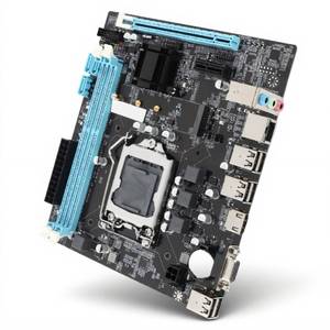 lot 6063 image: LGA 1155 CPU Slot Desktop Motherboard, H61 LGA 1155 Gaming Motherboard, Channel DDR3, M.2 NVMe NGFF, 3 Phase Power, HD VGA Output