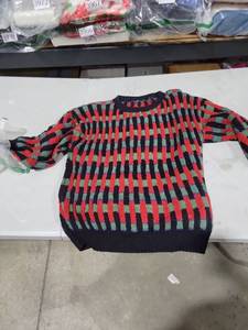 lot 6064 image: Winter Striped Sweater Women Long Sleeve Knitted Pullover Fashion Female Loose Jumpers