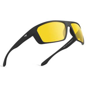 lot 6090 image: KastKing IllumiLens Night Vision Glasses, Night Driving Glasses for Men Women, Reduce Glare and Enhance Vision