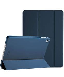 lot 4063 image: ProCase Smart Case for iPad Air 2 2014, Ultra Slim Lightweight Stand Protective Case Shell with Translucent Frosted Back Cover for iPad Air 2nd (A1566 A1567) -Navy