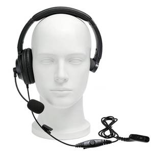 lot 4085 image: JUYODE APX4000 APX6000 Single Side Noise Cancelling Headset with Boom Mic Walkie Talkie Overhead Headphone for APX7000 APX8000 XPR6350 XPR6550 XPR7350 XPR7550 XPR6550e XPR7350e XPR7550e