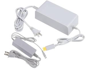 lot 4126 image: PEGLY 2-1 AC Adapter Compatible with Wii U Console and Wii U Gamepad, Power Console, and Gamepad Charger (for Both ConsoleGamepad)