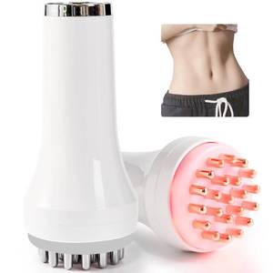 lot 4138 image: DiDEER Lymphatic Drainage Massager & Anti Cellulite Massage Tool, for Legs, Arms & Belly, Body,Helps Reduce Stretch Marks & Cellulite,with Microcurrent, Light Heat & Vibration (White)