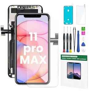 lot 4142 image: Hoonyer for iPhone 11 PRO Max Screen Replacement 6.5Inch LCD Display & Digitizer Assembly, with Repair Tool Kit, Screen Protector & Adhesive Seal �� Fits A2161, A2220, A2218