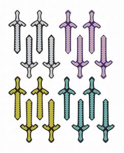 lot 4185 image: Mkork&fzsx Inflatable sword toy Weapons Sword kid Party Favors ( pack of 16 )